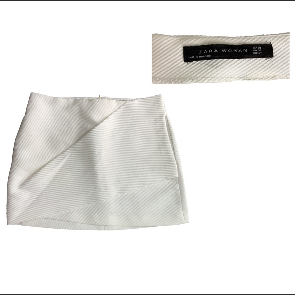 White Mid Skirt